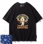 画像2: Disco Dancing Snoopy Print Short Sleeve T-Shirt　ユニセックス 男女兼用ディスコダンシングスヌーピープリント半袖  Tシャツ (2)