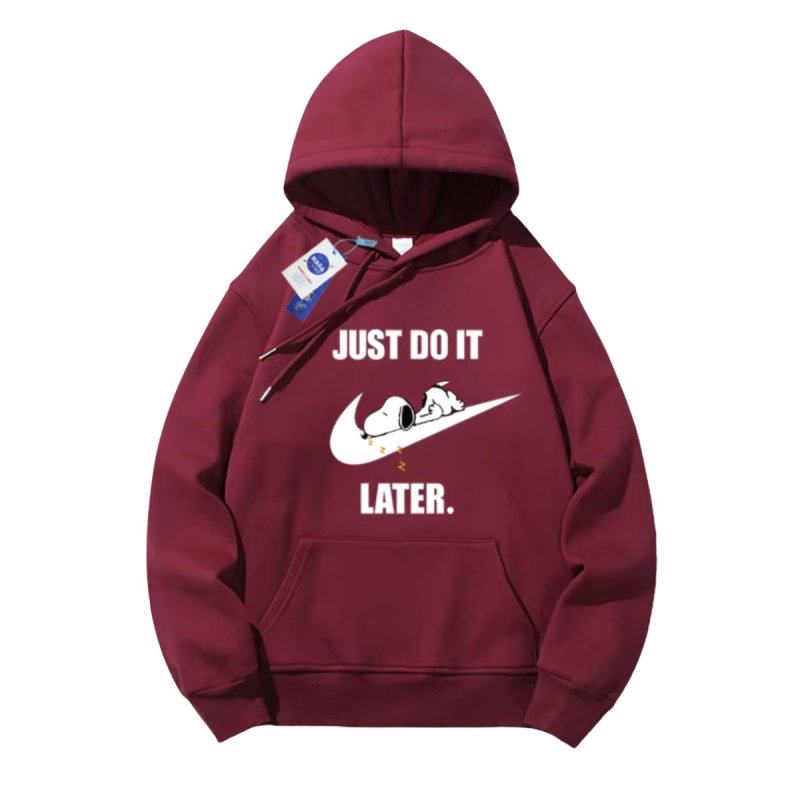画像5: JUST DO IT LATER x Sleeping Snoopy sweat hoodie ユニセックス男女兼用 NASA × JUST DO IT LATER× スヌーピー スウェット パーカー (5)