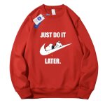 画像4: JUST DO IT LATER x Sleeping Snoopy sweat pullover ユニセックス男女兼用 NASA × JUST DO IT LATER× スヌーピー スウェット トレーナー  (4)