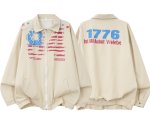 画像1: Artistic 1776 & Star Swing Top Zip-Up Jacket　ユニセックス男女兼用アーティスティック1776＆スター スウィングトップジップアップジャケットブルゾン (1)
