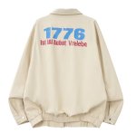画像3: Artistic 1776 & Star Swing Top Zip-Up Jacket　ユニセックス男女兼用アーティスティック1776＆スター スウィングトップジップアップジャケットブルゾン (3)