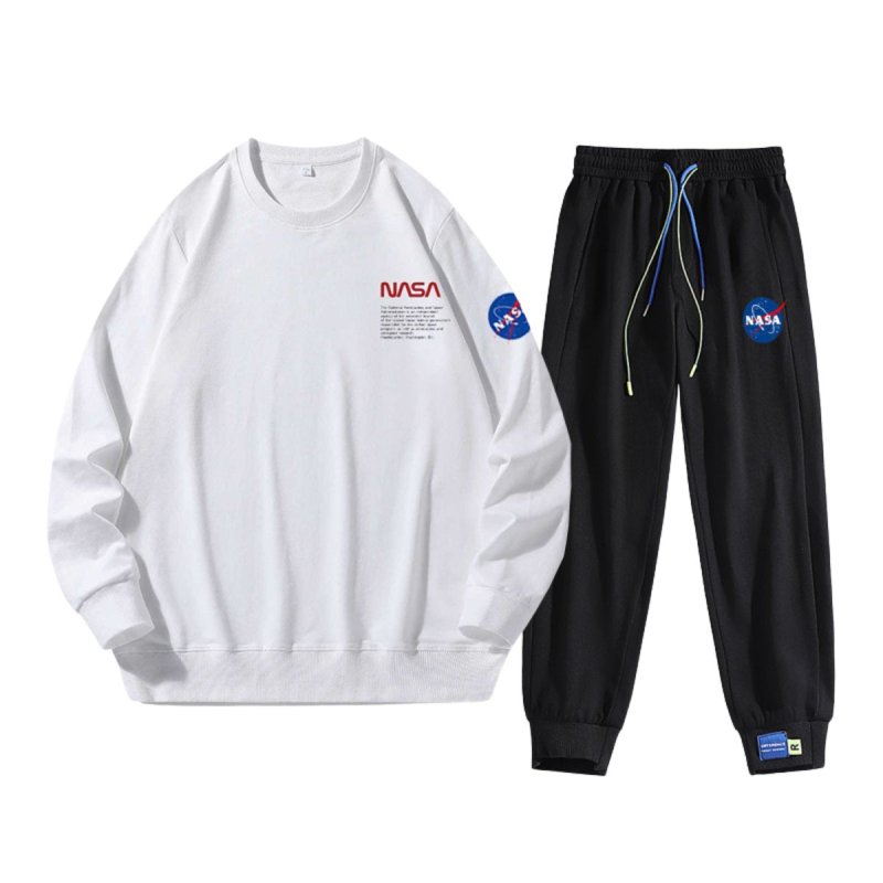 画像2: Unisex NASA Logo Sweat Setup  男女兼用ユニセックス NASA ナサ スウェットセットアップ トレーナー＆パンツセット (2)
