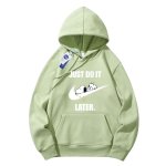 画像4: JUST DO IT LATER x Sleeping Snoopy sweat hoodie ユニセックス男女兼用 NASA × JUST DO IT LATER× スヌーピー スウェット パーカー (4)