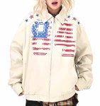 画像4: Artistic 1776 & Star Swing Top Zip-Up Jacket　ユニセックス男女兼用アーティスティック1776＆スター スウィングトップジップアップジャケットブルゾン (4)