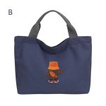 画像2: Space Shuttle Graphic Graffiti Canvas Tote Eco Shopping Bag　スペースシャトルグラフィック落書きキャンバストートショルダーショッピングバッグ 通勤通学ママバッグ (2)