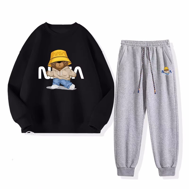 画像6: Unisex NASA x Walking Bear Hoodie & Pants Set  男女兼用ユニセックス NASA ナサ×ウォキングベア スウェットセットアップ トレーナー＆パンツセット (6)