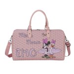 画像1: EMO Minnie Mouse Mickey Mouse graffiti painting elements Cartoon shopping  shoulder boston Tote Bag ミニーマウス ミッキーディズニー ペイントトートショルダー ボストン ショッピングバッグ (1)