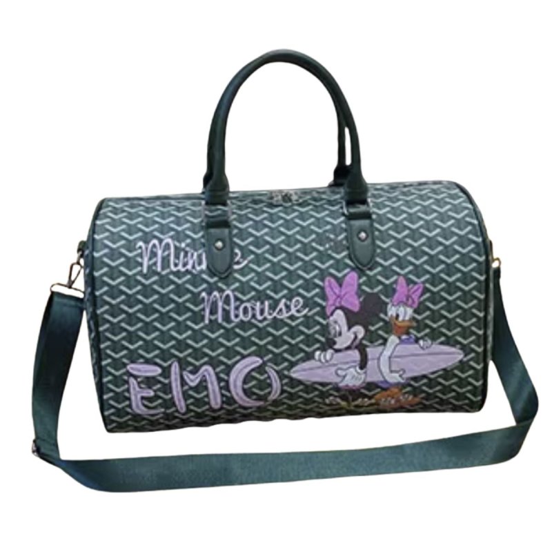 画像3: EMO Minnie Mouse Mickey Mouse graffiti painting elements Cartoon shopping  shoulder boston Tote Bag ミニーマウス ミッキーディズニー ペイントトートショルダー ボストン ショッピングバッグ (3)