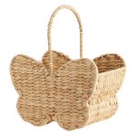 画像1: Butterfly-shaped basket picnic bag　北欧スタイルバタフライ蝶々型籠 かご バスケットピクニック収納バッグ (1)