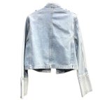 画像5: Denim short length Napoleon military jacke　デニムショート丈ナポレオンミリタリージャケットGジャンGジャン (5)