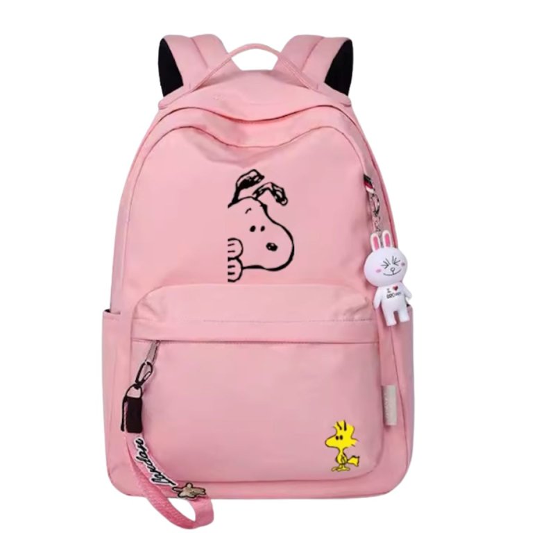 画像2: Snoopy & Woodstock Backpack shoulder bag ユニセックス男女兼用 スヌーピー＆ウッドストック バックパックリュック ショルダーバッグ (2)