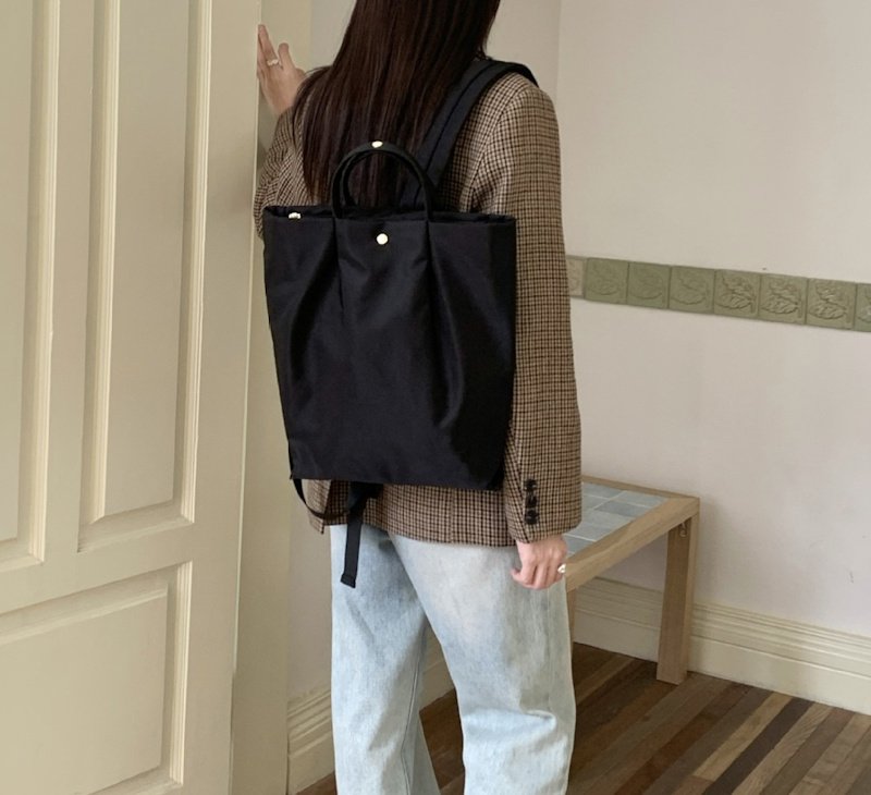 画像12: Waterproof Large Capacity Backpack Tote Shoulder Bag　ユニセックス男女兼用ウォータープルーフラージキャパシティバックパック  リュック トートショルダーバッグ (12)