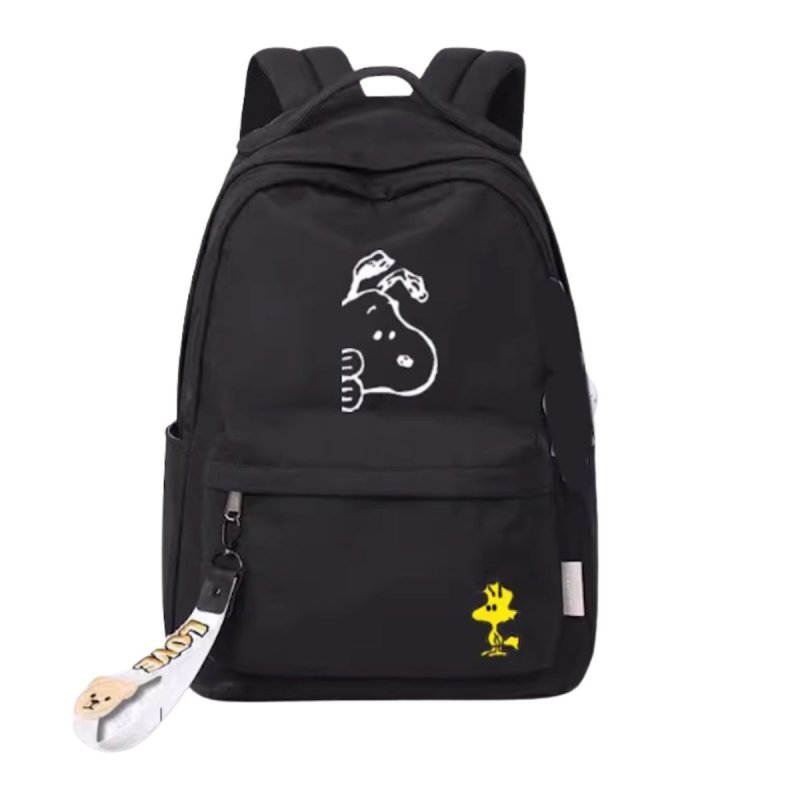 画像1: Snoopy & Woodstock Backpack shoulder bag ユニセックス男女兼用 スヌーピー＆ウッドストック バックパックリュック ショルダーバッグ (1)