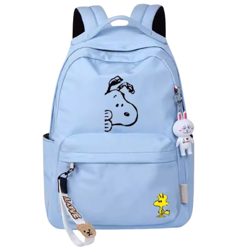 画像3: Snoopy & Woodstock Backpack shoulder bag ユニセックス男女兼用 スヌーピー＆ウッドストック バックパックリュック ショルダーバッグ (3)