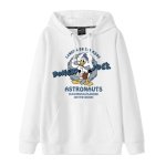 画像2: Donald Duck astronaut long-sleeved Hoodie Sweat  宇宙飛行士 ドナルドダック スウェット フーディパーカー 男女兼用 ユニセックス (2)