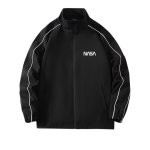 画像8:  Men & Women NASA logo zip-up tracksuit jacket and pants set NASAナサ プリント トラックスーツ セットアップ ユニセックス 男女兼用 ジャケット ＆パンツ上下セット (8)