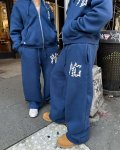 画像6: Monogram logo print zip-up pants set　ユニセックス 男女兼用 モノグラムロゴプリント  セットアップ ジップアップジャケット ＆パンツ上下セット (6)