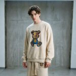 画像5: Unisex Cute bear sweatshirt & pants  Setup  男女兼用ユニセックス キュートベア熊ベアブリック スウェットセットアップ トレーナー＆パンツセット (5)