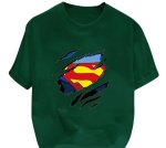 画像3: Hidden Superman logo Print Tshirts ユニセックス 男女兼用 隠れスーパーマンマークプリント Tシャツ (3)