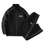 画像3:  Men & Women NASA logo zip-up tracksuit jacket and pants set NASAナサ プリント トラックスーツ セットアップ ユニセックス 男女兼用 ジャケット ＆パンツ上下セット (3)