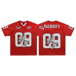 画像1: Unisex Bugs Bunny Numbered V-Neck Mesh Uniform T-Shirt　 ユニセックス 男女兼用 バッグスバニーナンバリングVネックメッシュユニホームTシャツ (1)