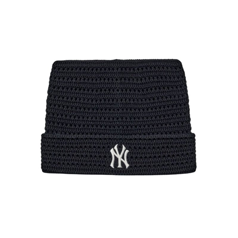 画像6: MLB Korea Summer Crochet Meow Beanie New York Yankees エムエルビー コリア 猫耳 ミャオン サマーニット帽 帽子 NY y2k ニューヨークヤンキース  ビーニー  クロシェット (6)