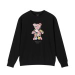 画像1: BLOOM FROM WITHIN Flowr bear sweatshirt ユニセックス 男女兼用 フラワー コラージュ ベア プリントスウェット トレーナー (1)