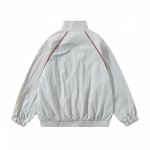 画像6: 3-Line Stand Collar Zip-Up Tracksuit  jacket and pants set 　3ラインスタンドカラージップアップ トラックスーツ セットアップ ユニセックス 男女兼用 ジャケット ＆パンツ上下セット (6)