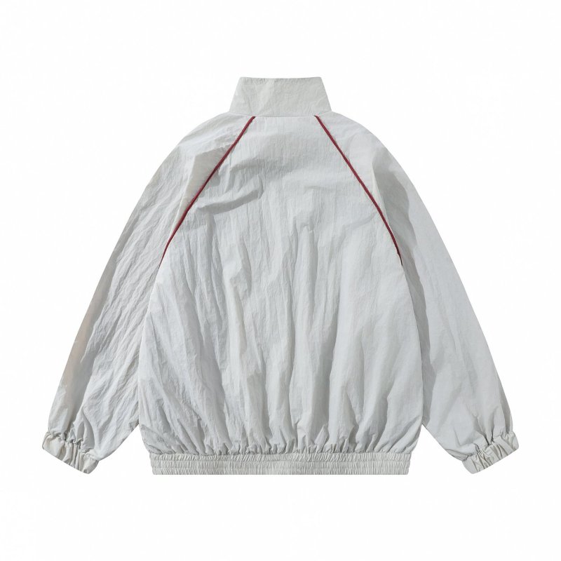 画像6: 3-Line Stand Collar Zip-Up Tracksuit  jacket and pants set 　3ラインスタンドカラージップアップ トラックスーツ セットアップ ユニセックス 男女兼用 ジャケット ＆パンツ上下セット (6)