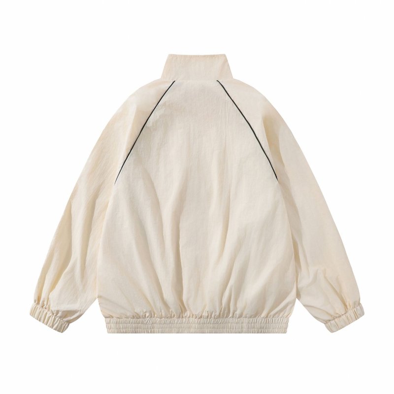 画像7: 3-Line Stand Collar Zip-Up Tracksuit  jacket and pants set 　3ラインスタンドカラージップアップ トラックスーツ セットアップ ユニセックス 男女兼用 ジャケット ＆パンツ上下セット (7)