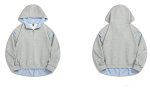 画像2: Hoodie & gathered frill pants sweatsuit set　フーディ＆ギャザーフリルパンツスウェットセットアップ 上下 (2)