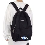 画像5: NASA×DREANER Backpack shoulder bag ユニセックス男女兼用NASAナサ×ドリーマー バックパックリュック ショルダーバッグ (5)