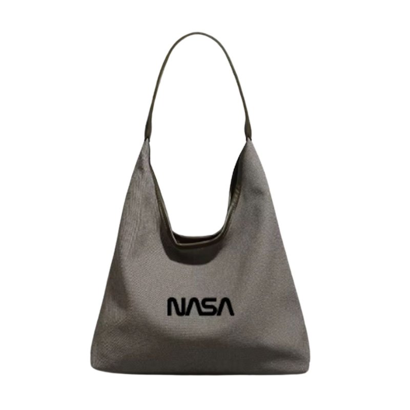 画像3: NASA x One-Shoulder Large Capacity Tote Shoulder Underarm Bag　 NASAナサ×ワンショルダーラージキャパシティートートショルダーアンダーアームバッグ (3)