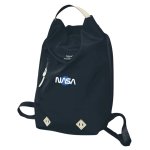 画像2: NASA  Print Backpack Tote shoulder bag ユニセックス男女兼用NASAナサプリント バックパックリュックトート ショルダーバッグ (2)