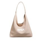 画像4: NASA x One-Shoulder Large Capacity Tote Shoulder Underarm Bag　 NASAナサ×ワンショルダーラージキャパシティートートショルダーアンダーアームバッグ (4)