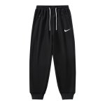 画像1: 24 Broken swoosh Parody Sweat Pants NK ブロークン スウォッシュ スウェット パンツ  男女兼用 ユニセックス ジョガーパンツ 裾絞りタイプ (1)