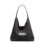 画像2: NASA x One-Shoulder Large Capacity Tote Shoulder Underarm Bag　 NASAナサ×ワンショルダーラージキャパシティートートショルダーアンダーアームバッグ (2)