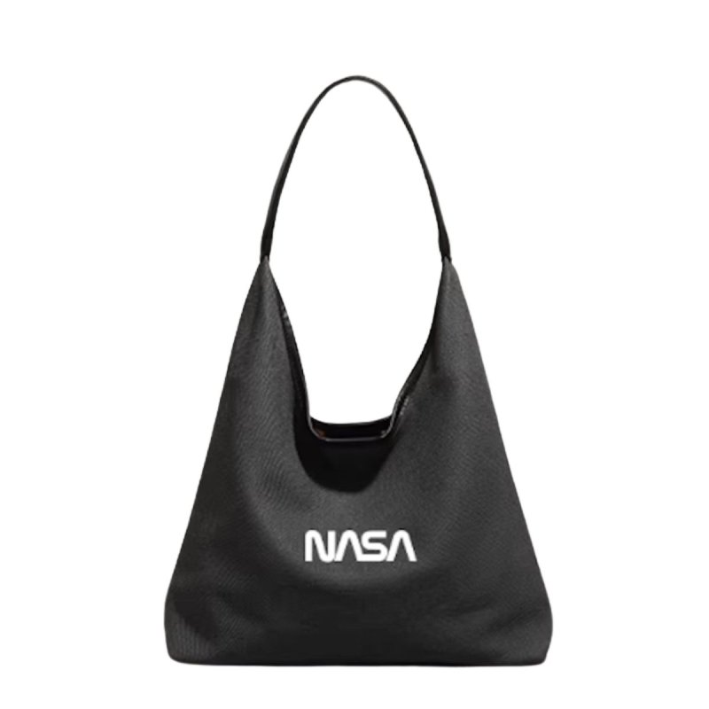 画像2: NASA x One-Shoulder Large Capacity Tote Shoulder Underarm Bag　 NASAナサ×ワンショルダーラージキャパシティートートショルダーアンダーアームバッグ (2)
