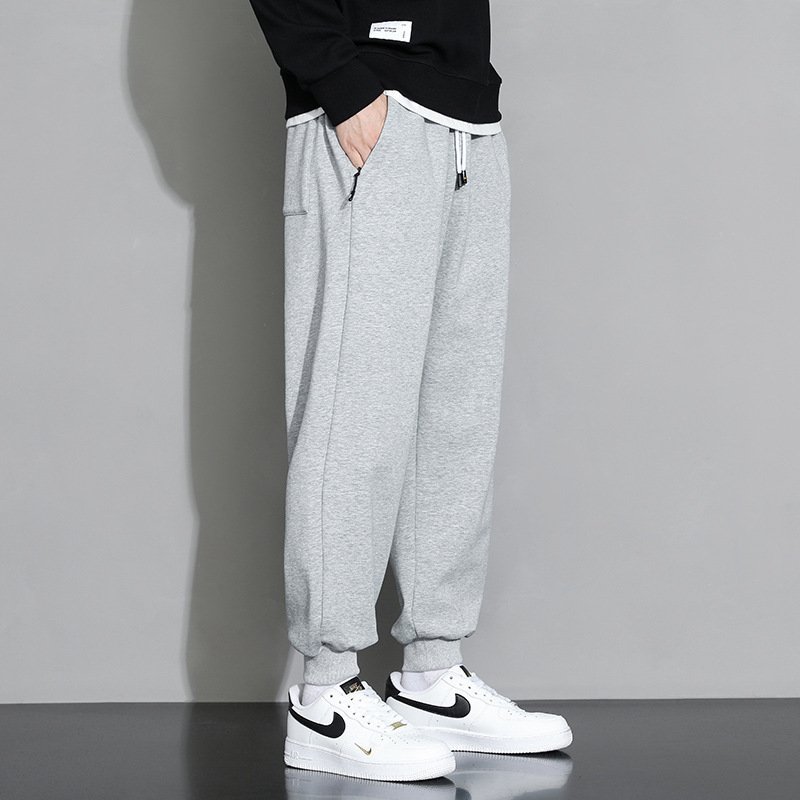画像3: 24 Broken swoosh Parody Sweat Pants NK ブロークン スウォッシュ スウェット パンツ  男女兼用 ユニセックス ジョガーパンツ 裾絞りタイプ (3)