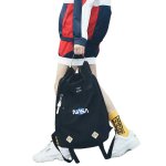 画像6: NASA  Print Backpack Tote shoulder bag ユニセックス男女兼用NASAナサプリント バックパックリュックトート ショルダーバッグ (6)
