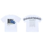 画像1: TRAVIS SCOTT CACTUS JACK KAWS lightning joint round neck short Sleeve t-shirt ユニセックス 男女兼用カクタスジャック カウズ Tシャツ (1)