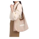 画像6: NASA x One-Shoulder Large Capacity Tote Shoulder Underarm Bag　 NASAナサ×ワンショルダーラージキャパシティートートショルダーアンダーアームバッグ (6)