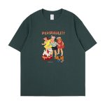 画像5: Unisex  American nostalgic PERSONALITY Logo pop girl & boyT-shirt  男女兼用 ユニセックス アメリカンノスタルジックポップガール＆ボーイ Tシャツ (5)