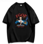 画像2: Unisex FGOP Betty Boop Print Short-Sleeve T-Shirt   男女兼用 ユニセックス FGOPベティ.ブーププリント半袖Tシャツ (2)