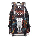 画像3: Kaws Backpack shoulder bag ユニセックスK 男女兼用 カウズ バックパックリュック リュックサック バッグ (3)