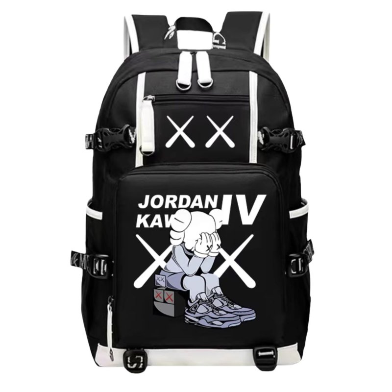画像1: Kaws Backpack shoulder bag ユニセックスK 男女兼用 カウズ バックパックリュック リュックサック バッグ (1)