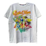 画像1: Unisex SAY Sailor Moon Vintage Style Print Short-Sleeve T-Shirt   男女兼用 ユニセックスセーラームーンヴィンテージスタイルプリント半袖Tシャツ (1)