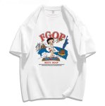 画像1: Unisex FGOP Betty Boop Print Short-Sleeve T-Shirt   男女兼用 ユニセックス FGOPベティ.ブーププリント半袖Tシャツ (1)
