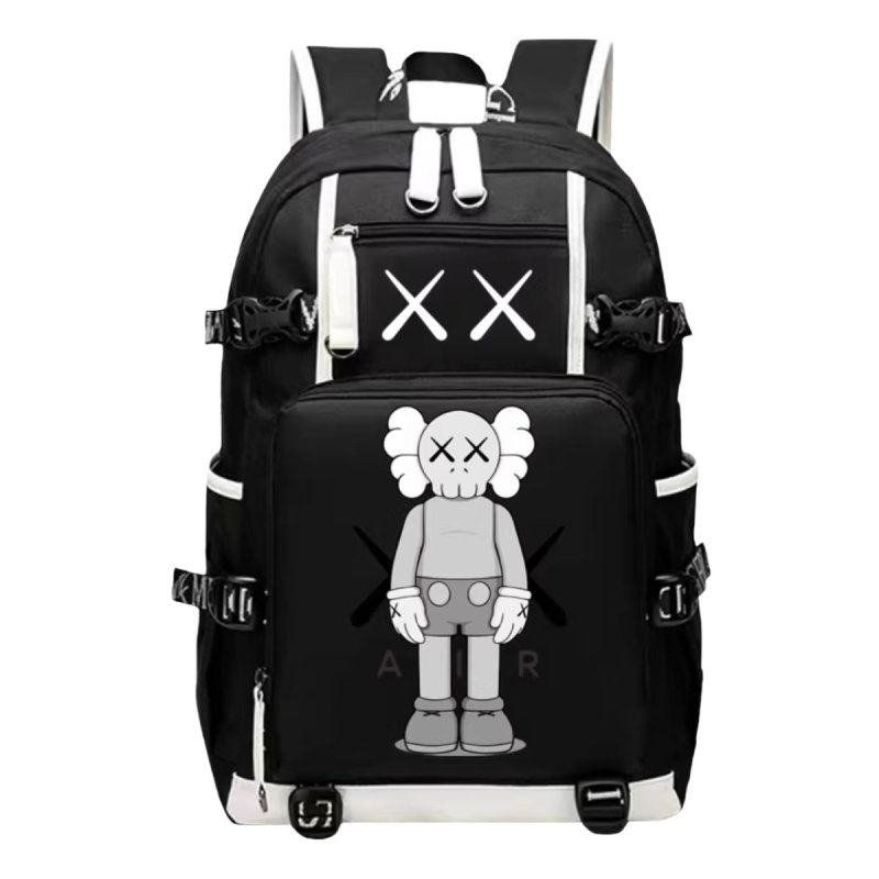 画像6: Kaws Backpack shoulder bag ユニセックスK 男女兼用 カウズ バックパックリュック リュックサック バッグ (6)