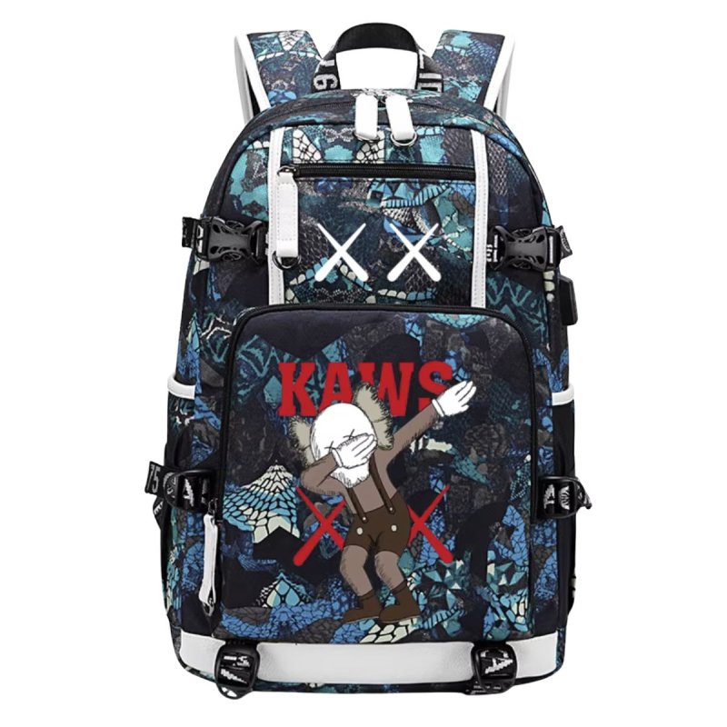 画像8: Kaws Backpack shoulder bag ユニセックスK 男女兼用 カウズ バックパックリュック リュックサック バッグ (8)